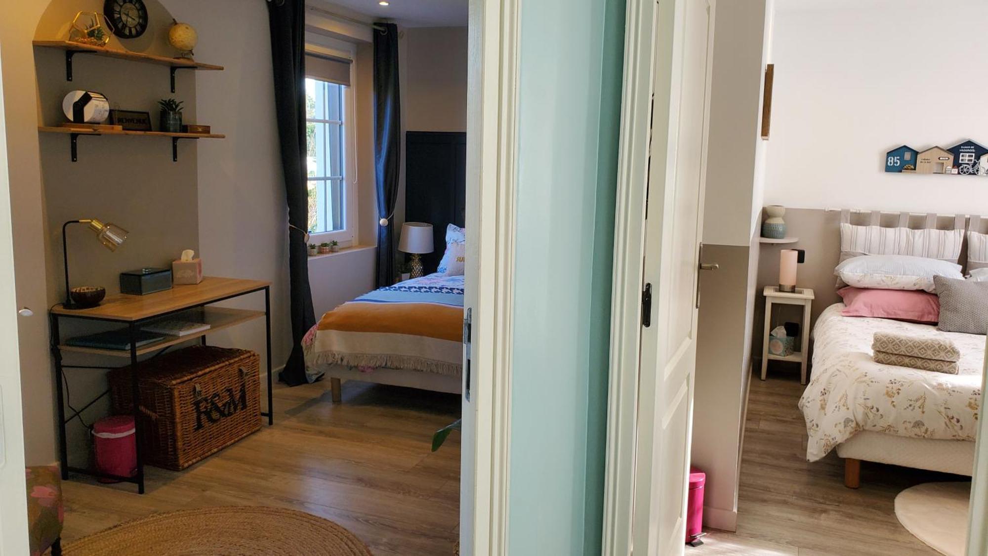 Vieille Fermette Bnb Chambre Prive Waben Buitenkant foto